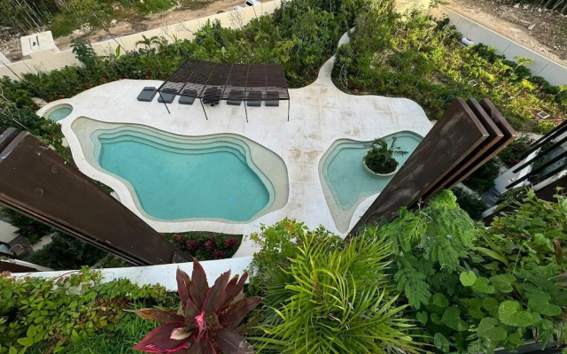 Modern apartment in Tulum trendy zone