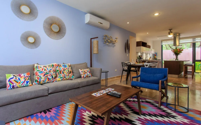 Vibrant Condo in Nature with Pool