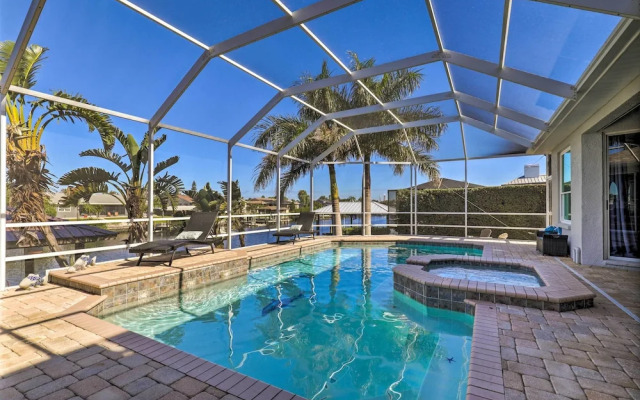 Heated Pool/spa & Dock: Apollo Beach Home on Canal