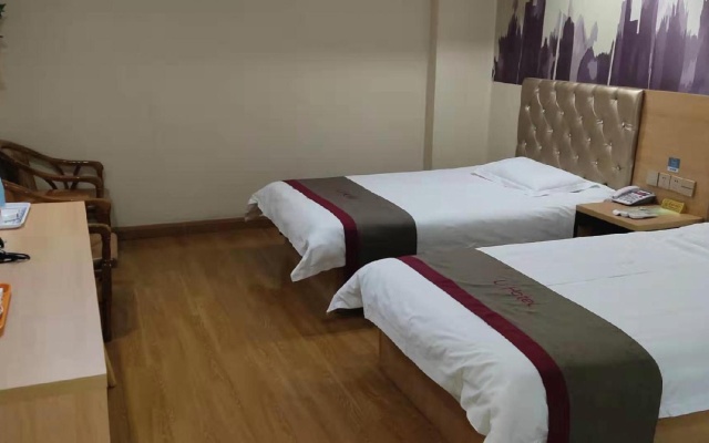 Thank Inn Hotel Hebei Shijiazhuang Qiaoxi District Jiefang Square Metro Station – Guest Rooms – Shijiazhuang