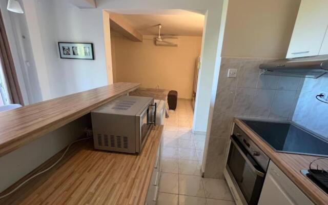 Studio Vesna with a terrace and sea view