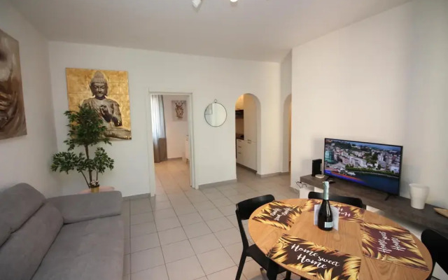 Casa Rosa in Lugano With 2 Bedrooms and 1 Bathrooms