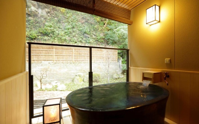 Standard Open Air Bath Double room (풀 더블 침대) 사진 4
