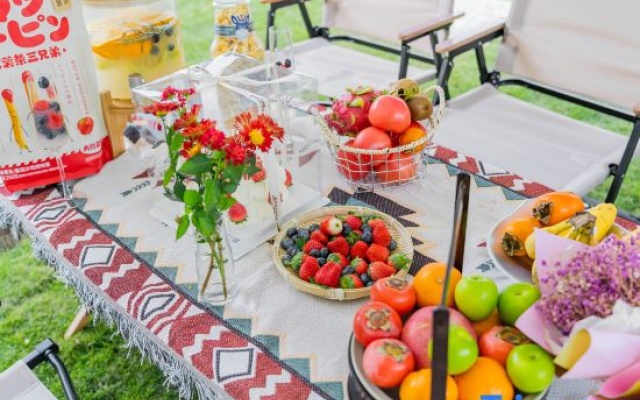 See you at first sight. Qu camping camp vacation beauty hotel – Meal – Huzhou