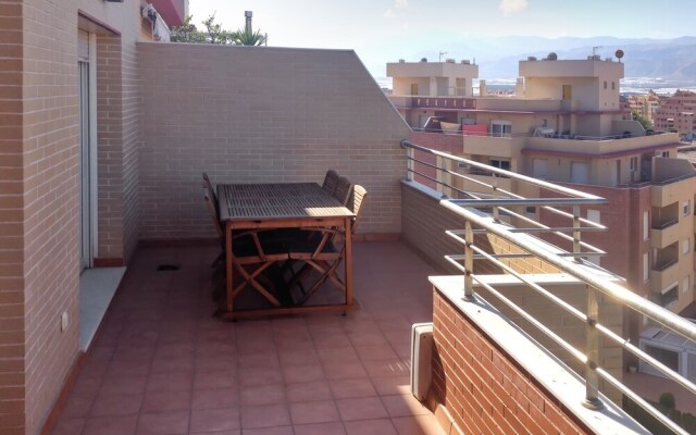 Apartment With 2 Bedrooms in Roquetas de Mar, With Wonderful sea View,