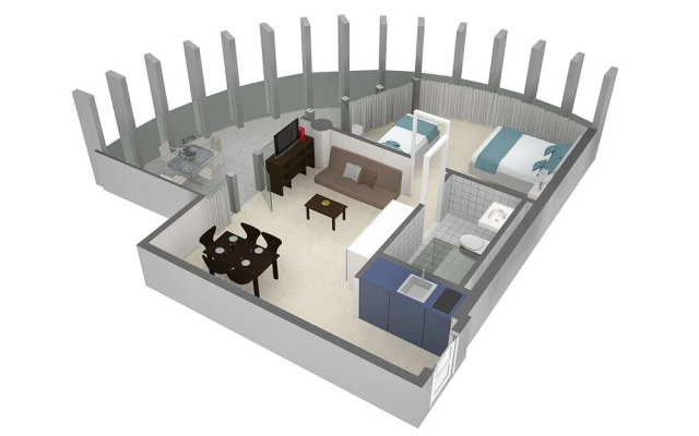 LU Bourbaki I - Allmend Hitrental Apartment