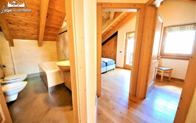 Appartamento Neve molto spazioso e luminoso disposto su 2 livelli