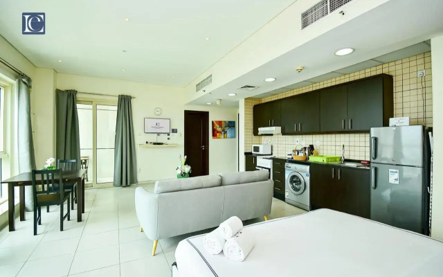 Furnished studio with balcony in Marina -JMI