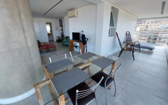 Book Santos - Unlimited 901 - Frente Mar com Vista Panorâmica