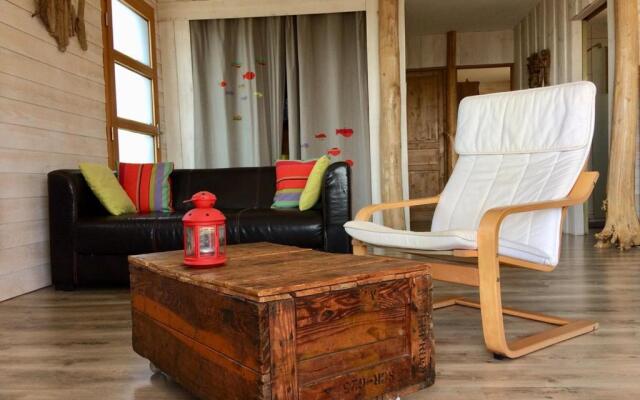 La Poussada, maisons écologiques avec vue mer