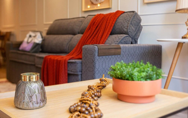 Novo Belissimo Apartamento com Lareira em Canela