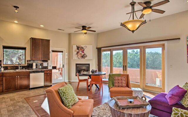 Furnished Patio & Views: West Sedona House!