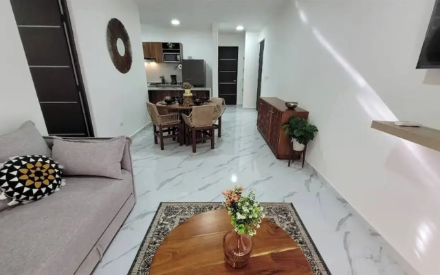 Moderno Departamento Vacacional En Playa