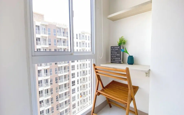 Great Deal And Scenic Studio At Tokyo Riverside Pik 2 Apartment – Balcony – Jakarta