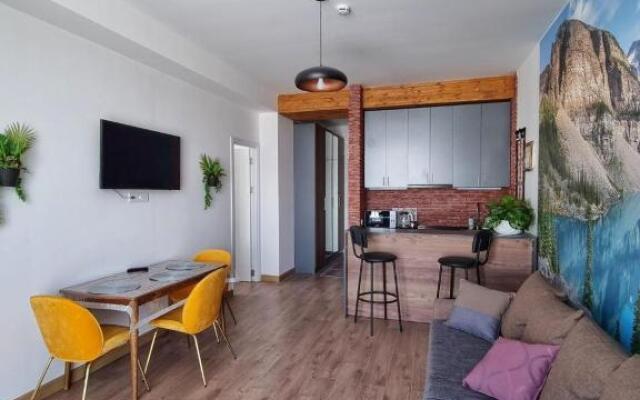 2-bedroom apartment with mountain view in New Gudauri