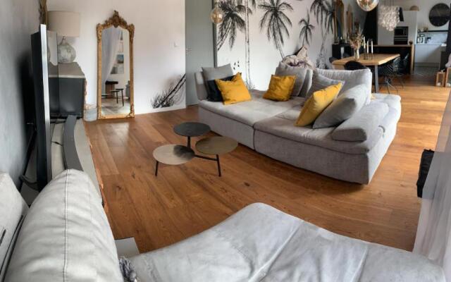 Villa aux Palmiers,Piscine 28°,Pétanque,Coeur Bassin