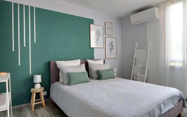 Appartement T4 centre-ville, plage à 5 min à pied