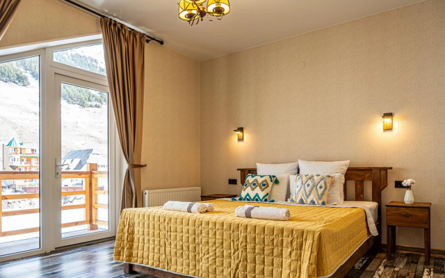 Коттедж с мангалом