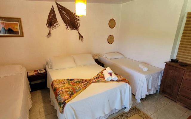 Bangalô completo, amplo, funcional e confortável.