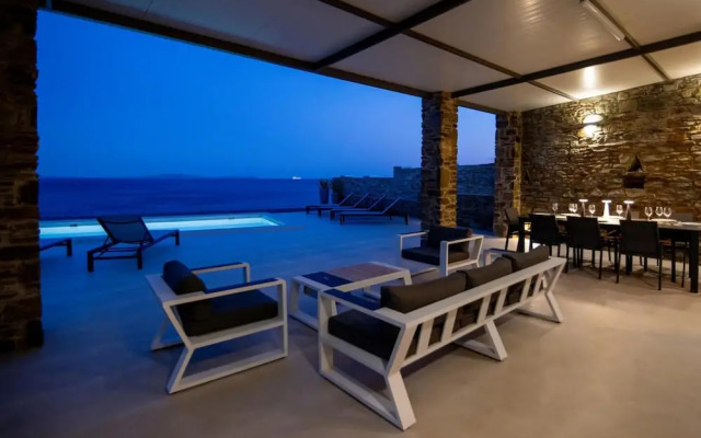 Aegean Whispers Sea Front Villa in Tinos