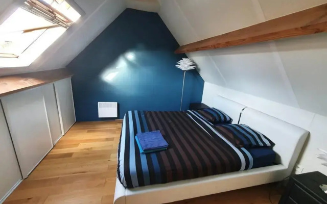 Maison au bord de lac
