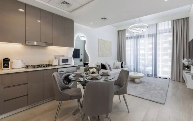 Waves - Azizi Riviera 24: Modern 1 Bedroom Apartment