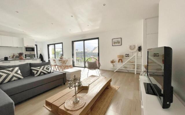 Maison neuve 4 étoiles plain-pied proche de la mer