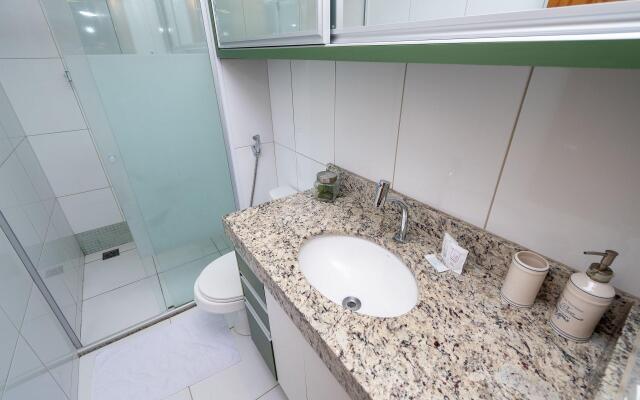 Flat acolhedor no Setor Bueno - TH0903