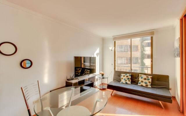 Estudio comodo en Barrio Lastarria