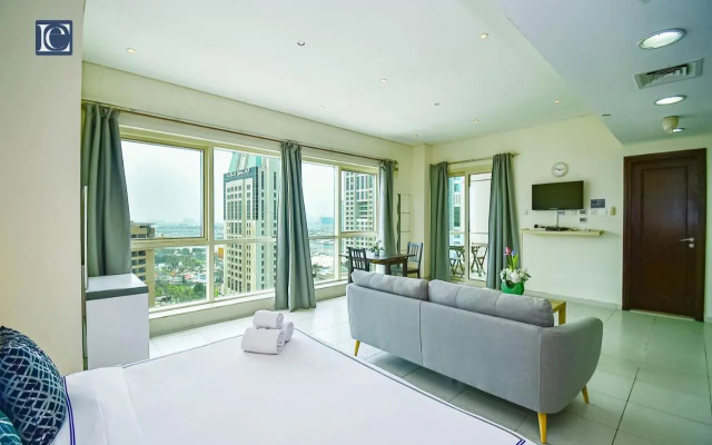 Furnished studio with balcony in Marina -JMI