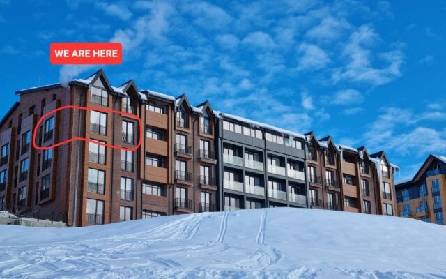 2 bedroom apartment with mountain view in New Gudauri