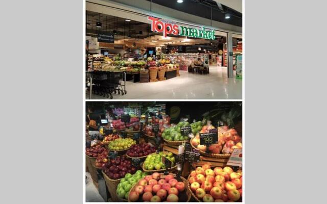 S2 Silom Large room 4-6 guests Full kitchen WIFI