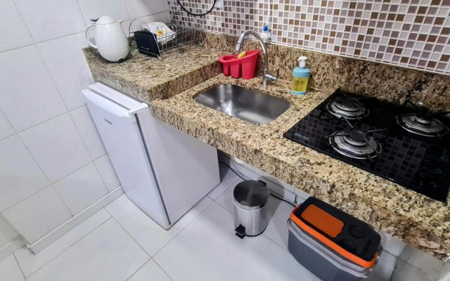 Flat Pasárgada 906, Free Bikes, pé na praia