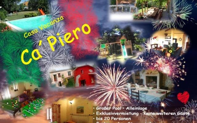 Ferienhaus Ca Piero mit Pool 17 bis 20 Personen