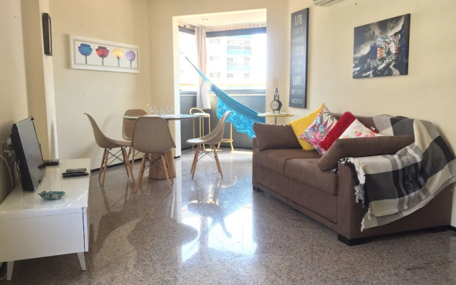 Apartamento mobiliado pertinho beira mar