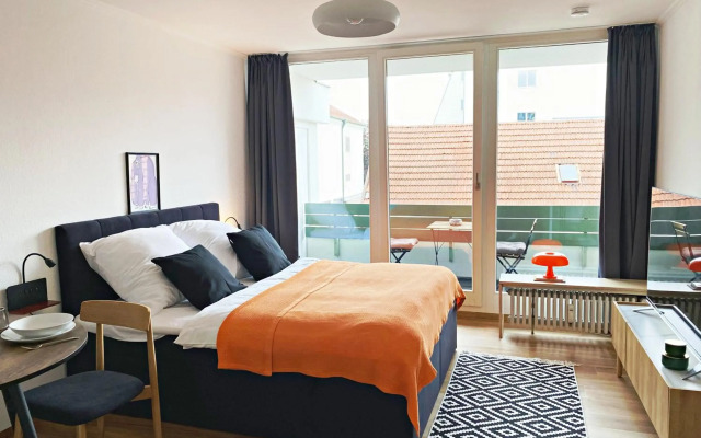 BRIGHT: Stylish Studio - In the heart of Augsburg's Old Town