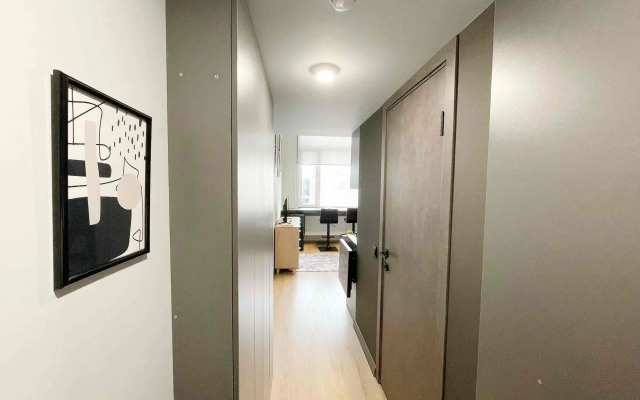 Двухуровневая квартира в стиле Лофт на Нагорной