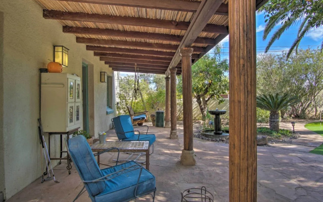 Tucson Historic Home: Fenced Yard + Desert Views!