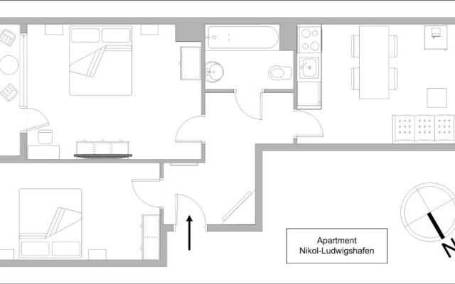 Apartments Nikol - Ludwigshafen