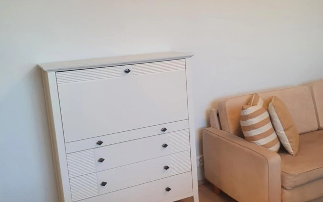 Moderni, viihtyisä pikkukaksio saunalla