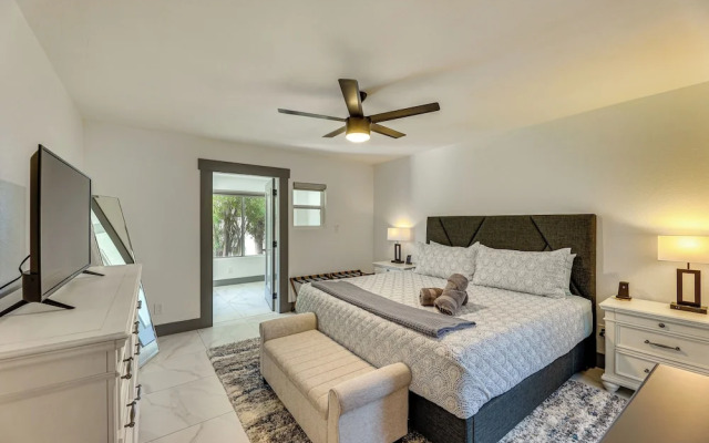 Sun Lakes Home: Fire Pit, Patio, Grill!