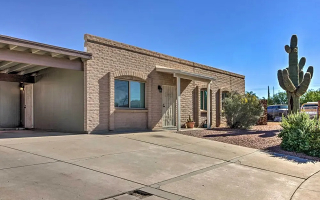 Sun-dappled Tucson Home w/ Patio & Grill!