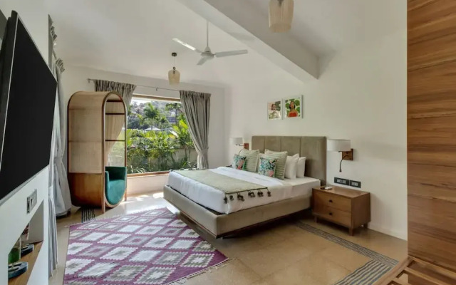 Inaari - 5BR w Private Pool 5km to Anjuna Beach