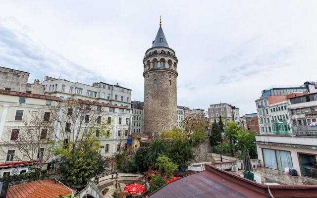 Exceptional Flat With Galata Tower View in Beyoglu