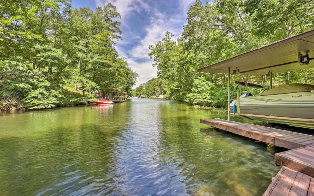 Lakefront Getaway w/ Private Dock & Kayaks!