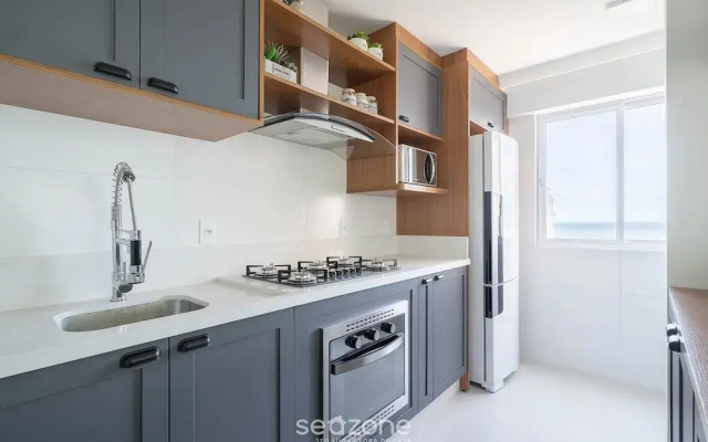 2BR Seaview apt Near Itapema Beach Sem501