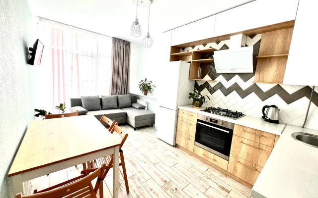 Beautiful apartment in a new building in the center