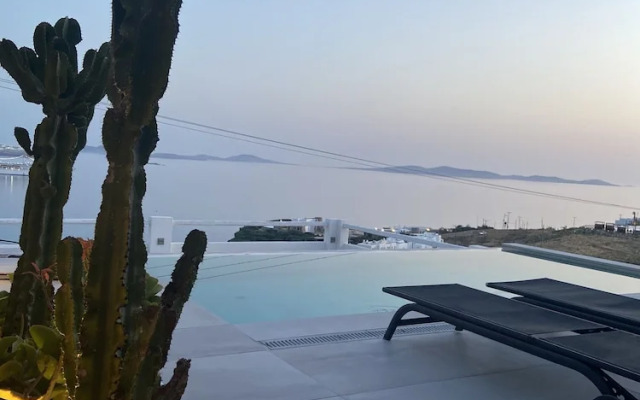 Mykonian Luxury Villa Azure w View Pool