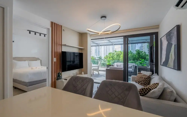 w Radiant 1BR w Modern Balcony in San Francisco