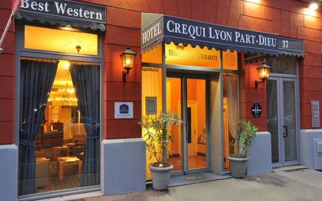 Best Western Crequi Lyon Part Dieu in Lyon, France from 180$, photos, reviews - zenhotels.com hotel front